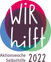 Logo: WIR hilft - Aktionswoche Selbsthilfe 2022