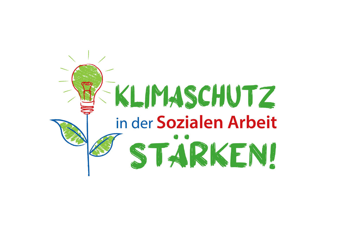 Logo "Klimaschutz in der Sozialen Arbeit stärken"