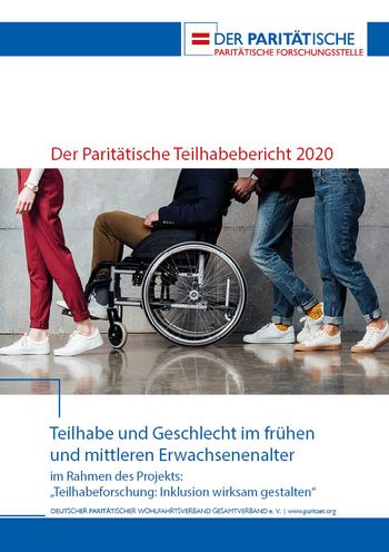 Titelbild des Teilhabeberichts 2020