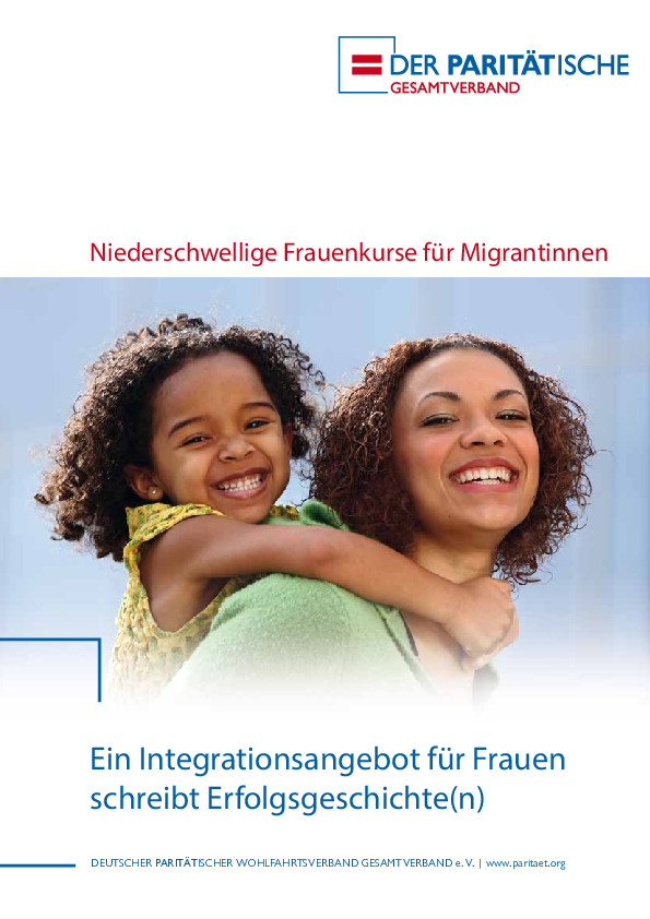 Niederschwellige Frauenkurse für Migrantinnen Niederschwellige Frauenkurse für Migrantinnen