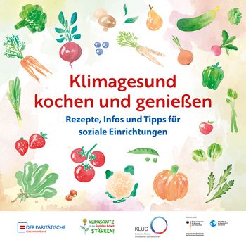 Das Bild zeigt das Titelbild des Kochbuchs