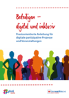 Titelseite der Broschüre "Beteiligen - digital und inklusiv"