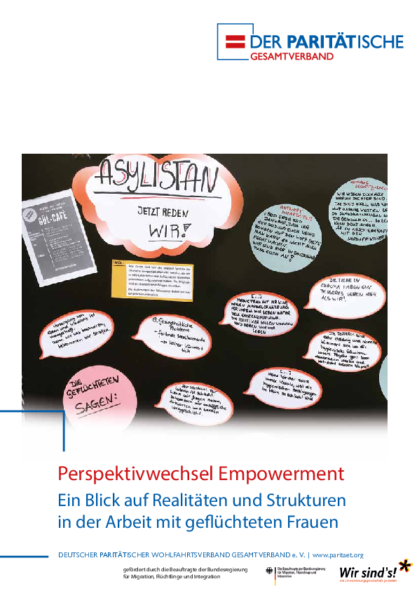 Perspektivwechsel Empowerment. Ein Blick auf Realitäten und Strukturen in der Arbeit mit geflüchteten Frauen