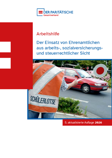 Titelbild der Broschüre. abgebildet ist ein Schülerlotse