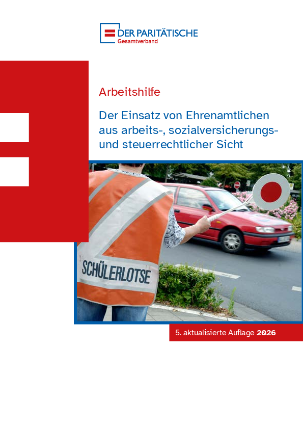 Titelbild der Broschüre. abgebildet ist ein Schülerlotse