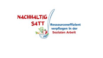 Das Bild zeigt das Logo des Projekts "Nachhaltig Satt".