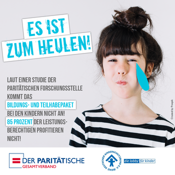 Bild zu Expertise Bildungs- und Teilhabepaket mit Logo DKSB und Parität