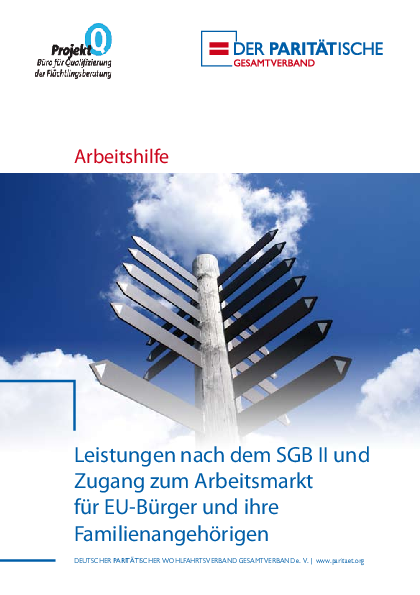 Arbeitshilfe EU Bürger SGB II Arbeitshilfe EU Bürger SGB II