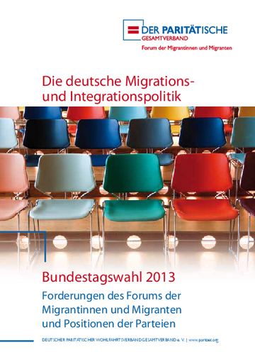 Broschüre Forum Migrantion