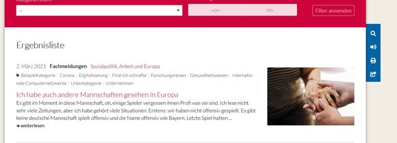 Screenshot Website Paritätischer Gesamtverband