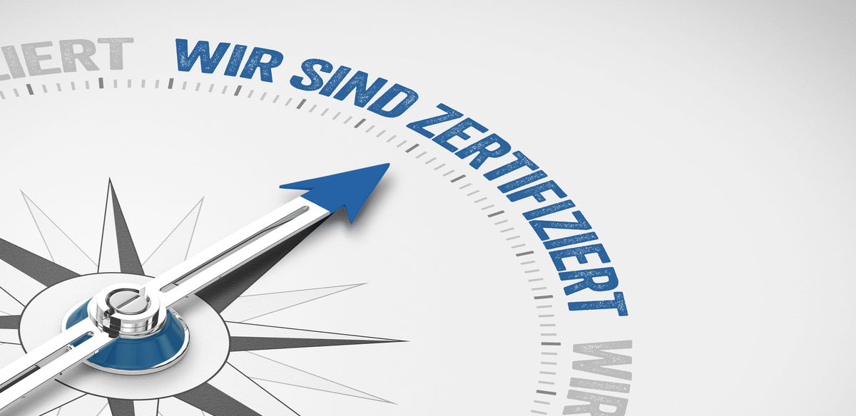 Wir sind zertifiziert