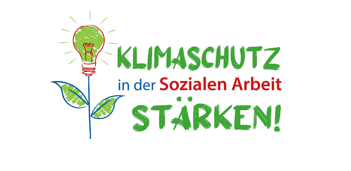 Logo Klimaschutz in der Sozialen Arbeit stärken"