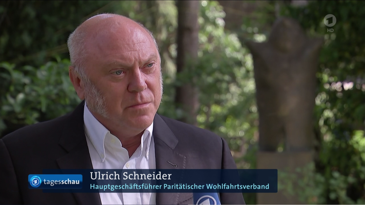 Ulrich Schneider in der Tagesschau vom 30.5.2019