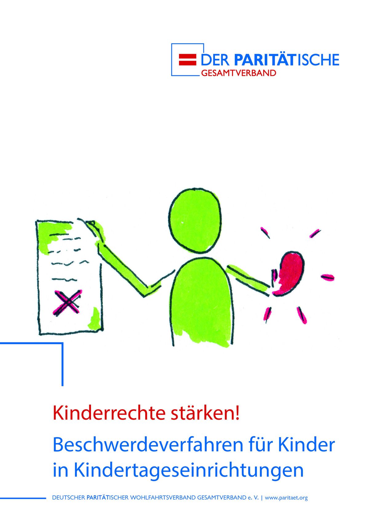 Titel Beschwerdeverfahren für Kinder in Kindertageseinrichtungen