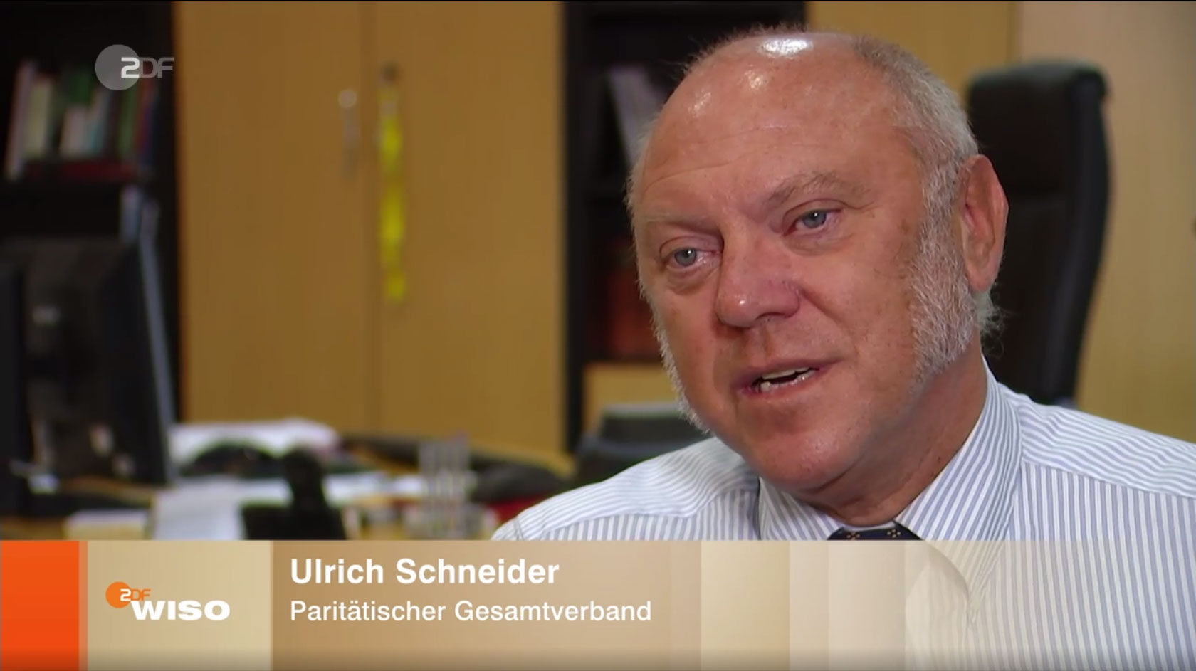 Ulrich Schneider im Interview mit dem ZDF-Magazin WISO zur Grundrente
