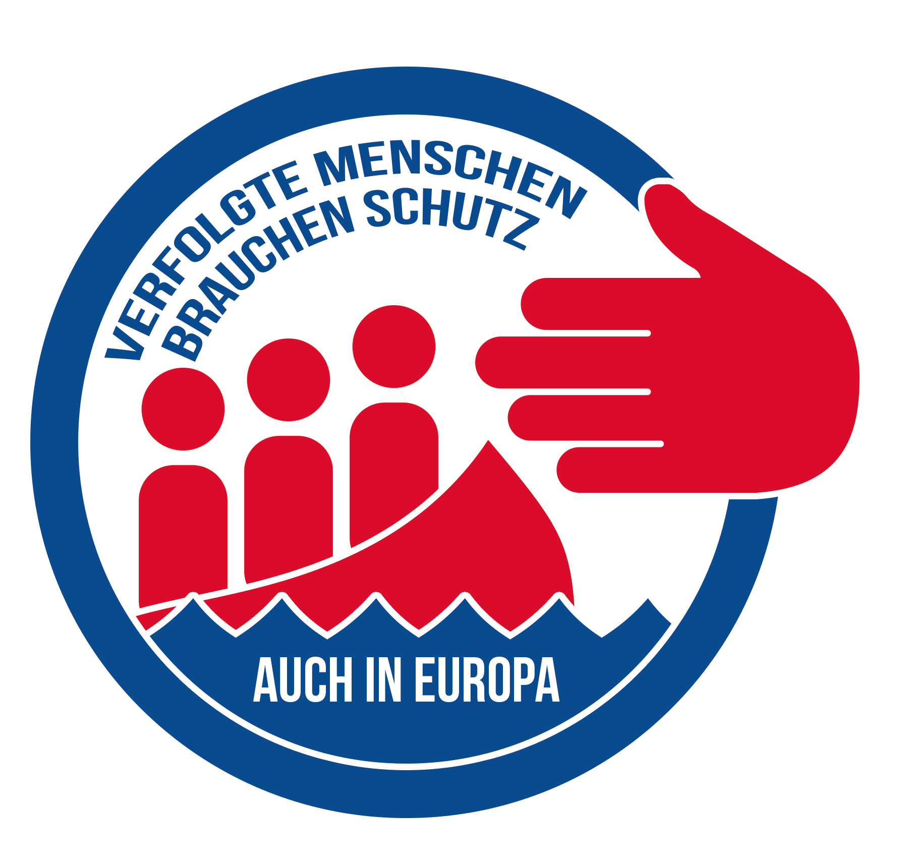 Logo "Berliner Erklärung zum Flüchtlingsschutz"